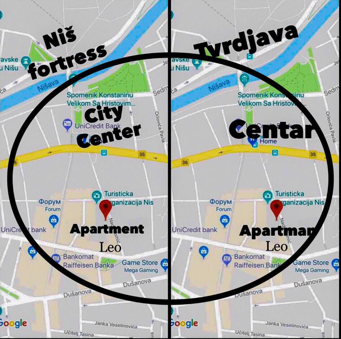 Leo Apartment Nis Luaran gambar